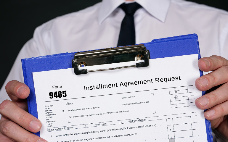 IRS Instalment Plan